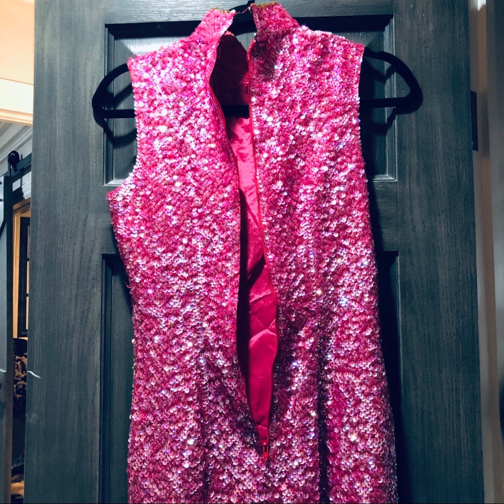 Custom Sequins Evening Gown Pageant New Years - image 8